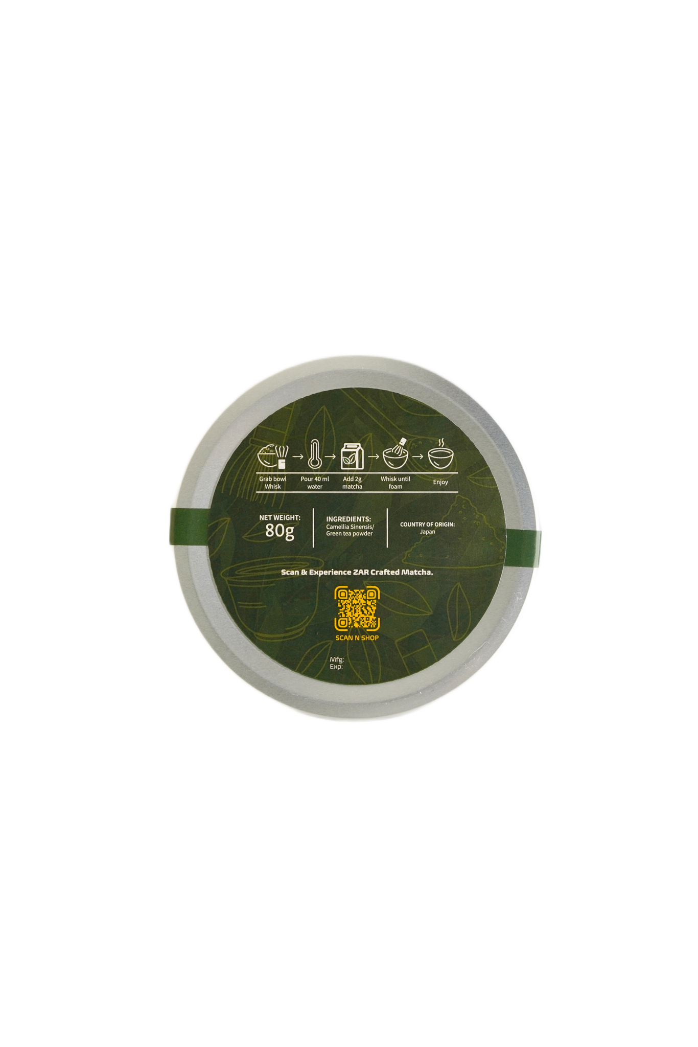 Japanese Ceremonial Matcha 80 GMS